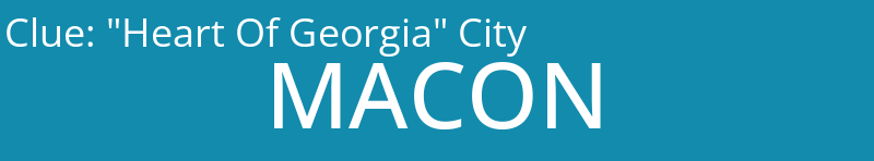 "Heart Of Georgia" City