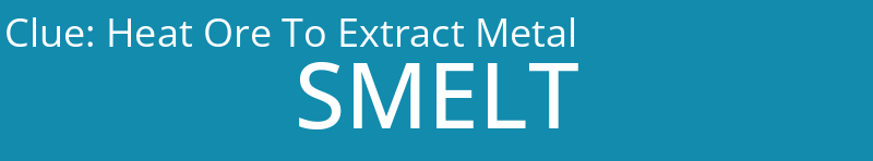 Heat Ore To Extract Metal