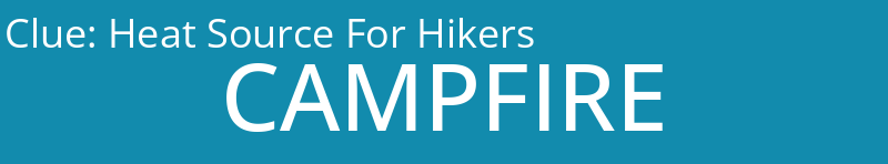 Heat Source For Hikers