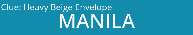 Heavy Beige Envelope