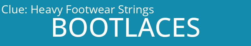 Heavy Footwear Strings