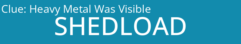 Heavy Metal Was Visible