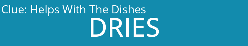 Helps With The Dishes