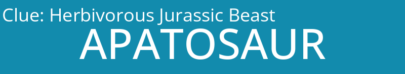 Herbivorous Jurassic Beast