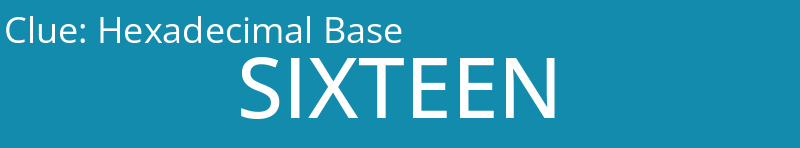 Hexadecimal Base