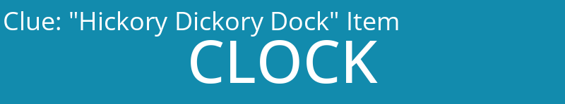 "Hickory Dickory Dock" Item