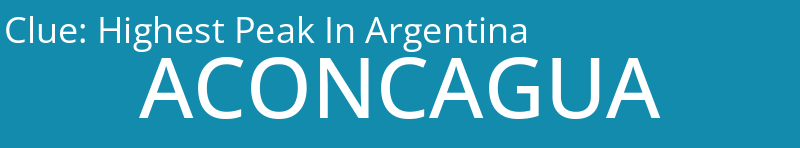 Highest Peak In Argentina