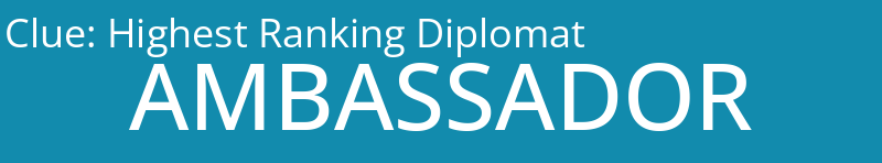 Highest Ranking Diplomat