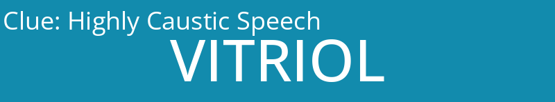 Highly Caustic Speech