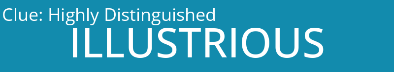 Highly Distinguished