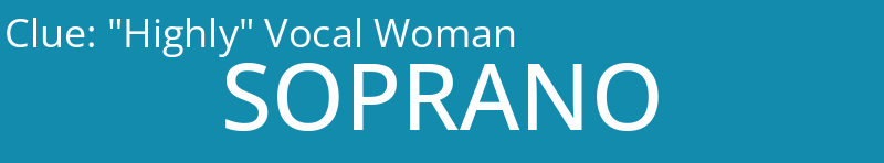 "Highly" Vocal Woman