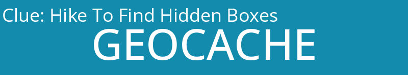 Hike To Find Hidden Boxes