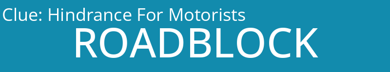 Hindrance For Motorists