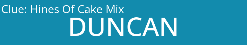 Hines Of Cake Mix