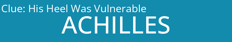 His Heel Was Vulnerable