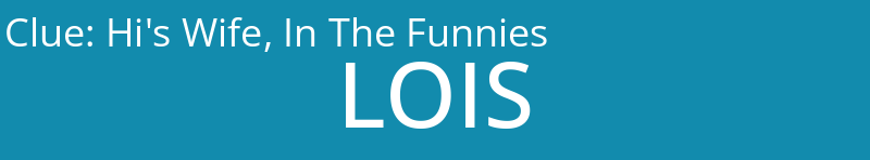 Hi's Wife, In The Funnies