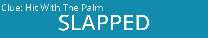 Hit With The Palm