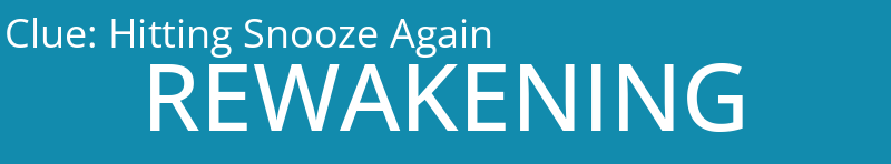 Hitting Snooze Again