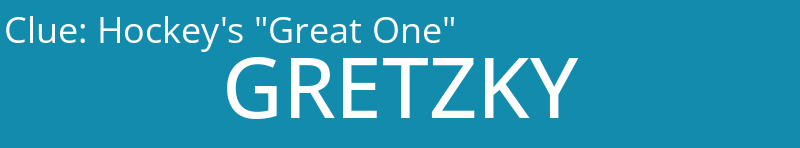 Hockey's "Great One"