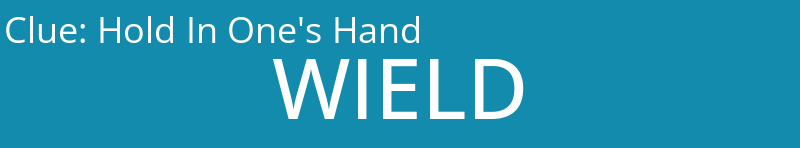 Hold In One's Hand