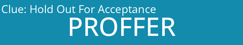 Hold Out For Acceptance