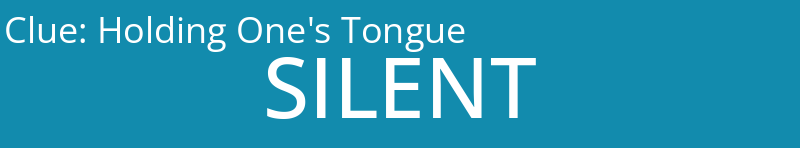 Holding One's Tongue