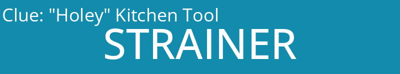 "Holey" Kitchen Tool