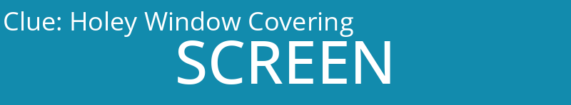 Holey Window Covering