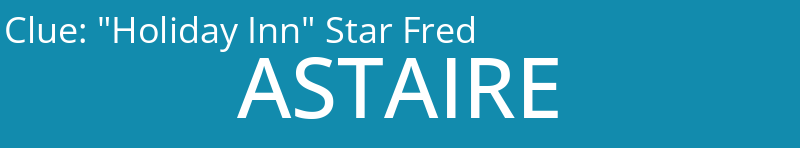 "Holiday Inn" Star Fred