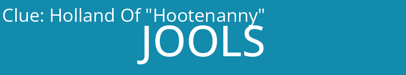 Holland Of "Hootenanny"