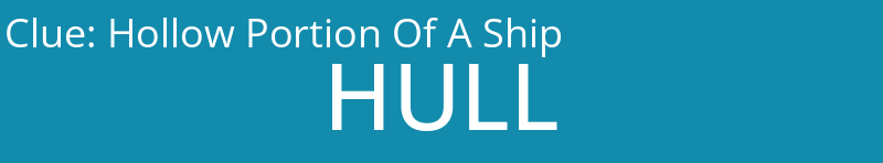Hollow Portion Of A Ship