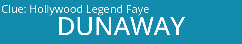 Hollywood Legend Faye