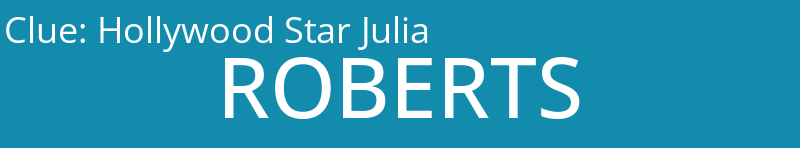 Hollywood Star Julia