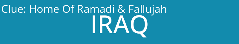 Home Of Ramadi & Fallujah