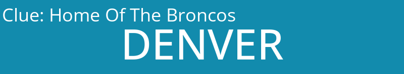 Home Of The Broncos