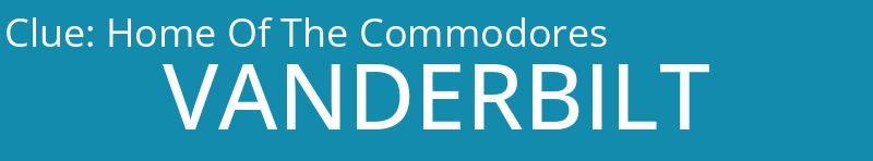 Home Of The Commodores