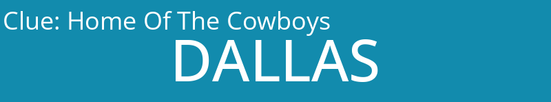 Home Of The Cowboys