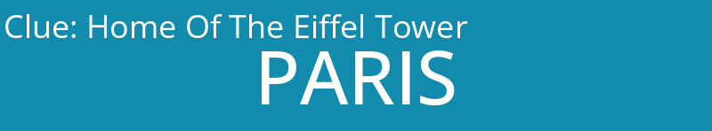 Home Of The Eiffel Tower