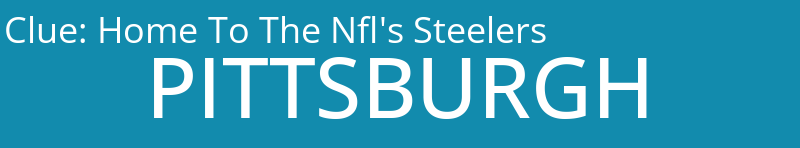 Home To The Nfl's Steelers