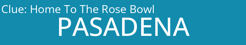 Home To The Rose Bowl
