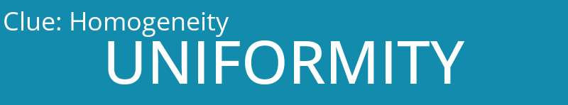 Homogeneity