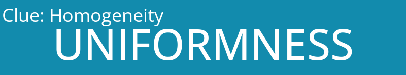 Homogeneity