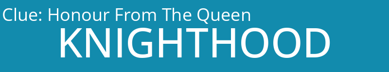 Honour From The Queen