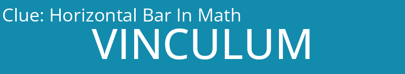 Horizontal Bar In Math