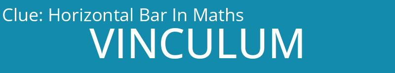 Horizontal Bar In Maths