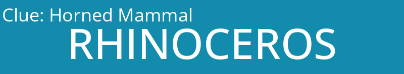 Horned Mammal