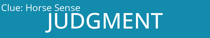 Horse Sense