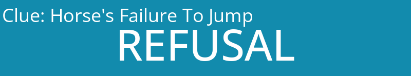 Horse's Failure To Jump
