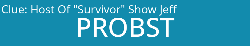 Host Of "Survivor" Show Jeff