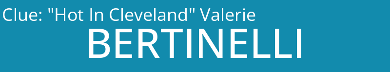 "Hot In Cleveland" Valerie